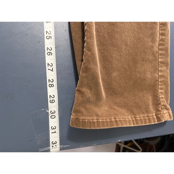 Lauren Jeans Co. Ralph Lauren Brown Corduroy Pants Size 8 Womens Cotton/Elastane - Picture 5 of 10